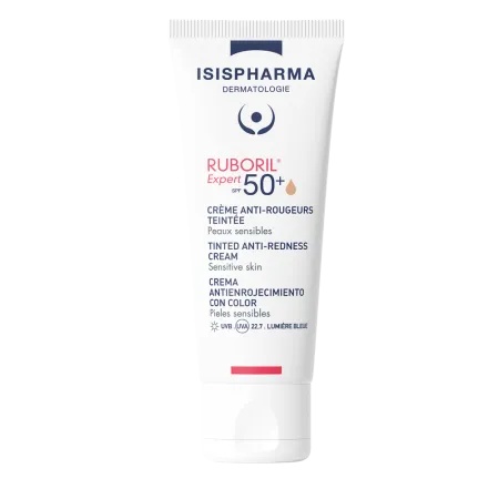 Cremă Antirroseată Ruboril Expert SPF50+ 40ml - Protecție Solară Naturală