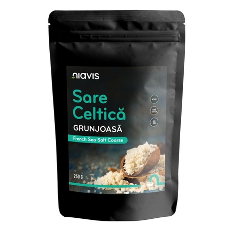 Sare celtica grunjoasă, 250 g, Niavis
