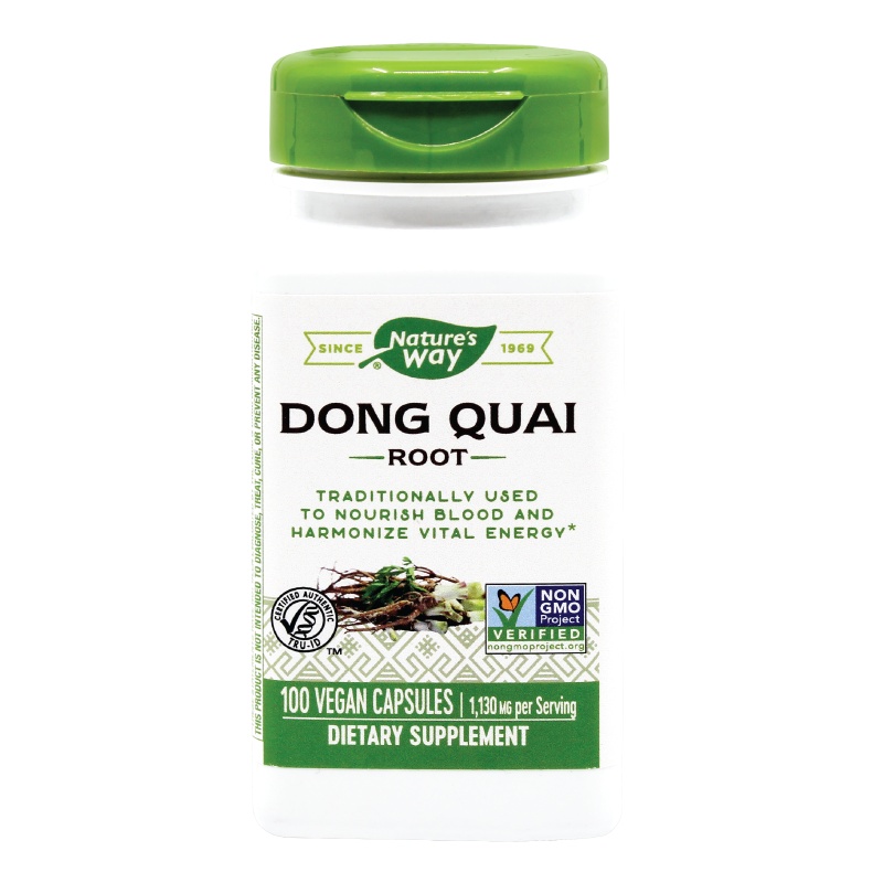 Secom Nature's Way Dong Quai 565 mg, 100 capsule