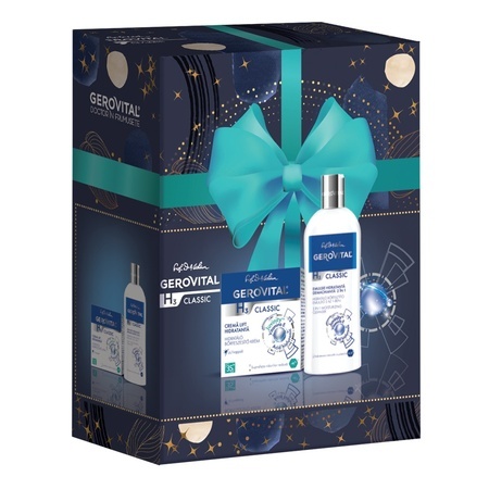 Set GH3 Clasic Emulsie demachiantă 2 în 1, 200 ml + Cremă lift hidratantă, 50 ml, Gerovital