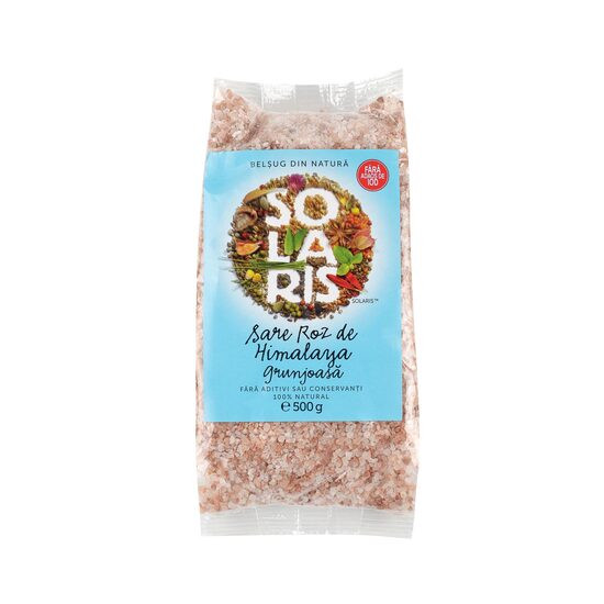 Solaris sare roz himalaya grunjoasa 500g
