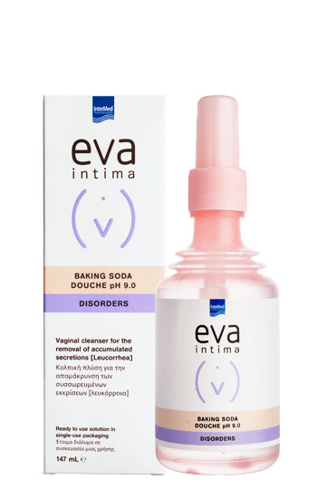 Solutie de curatare eva intima baking soda douche ph 9.0, 147 ml