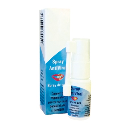 Spray antiviral pentru cavitatea bucală Plantamed, 15 ml