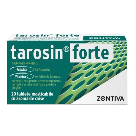 Tarosin forte, 20 comprimate, zentiva