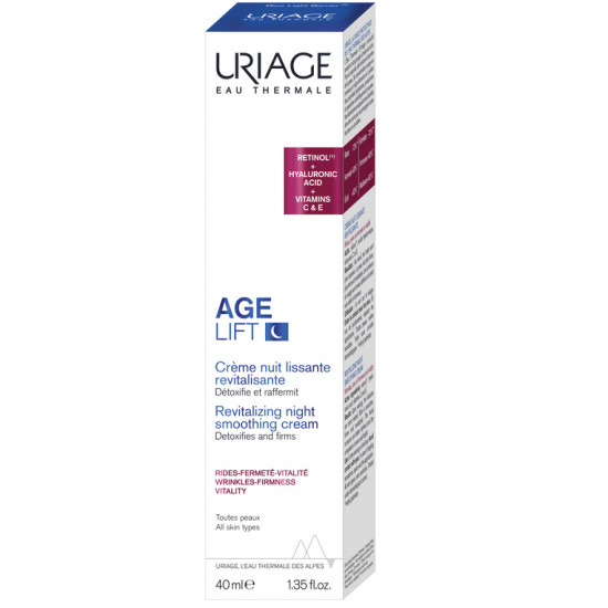 Uriage age lift crema detox revitalizanta de noapte, 40ml