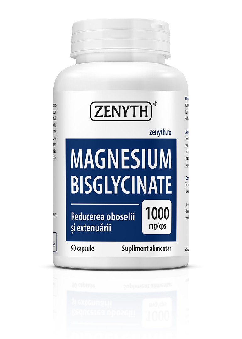 Zenyth Magnesium Bisglycinate 1000 mg, 90 capsule