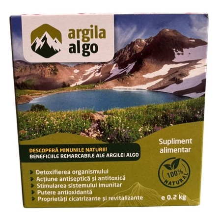 Argilă sub formă de bulgarasi, 200 g, Algo