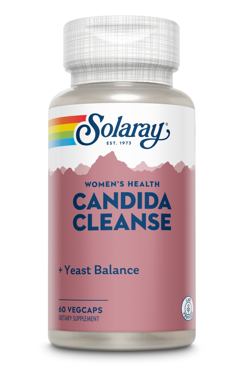 Candida cleanse solaray, 60 capsule, secom