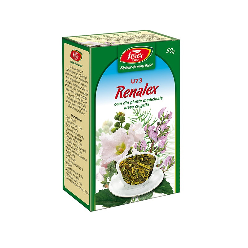 Ceai Renalex Fares - 50g, Drenaj Urinar Natural și Sănătate Rinichi