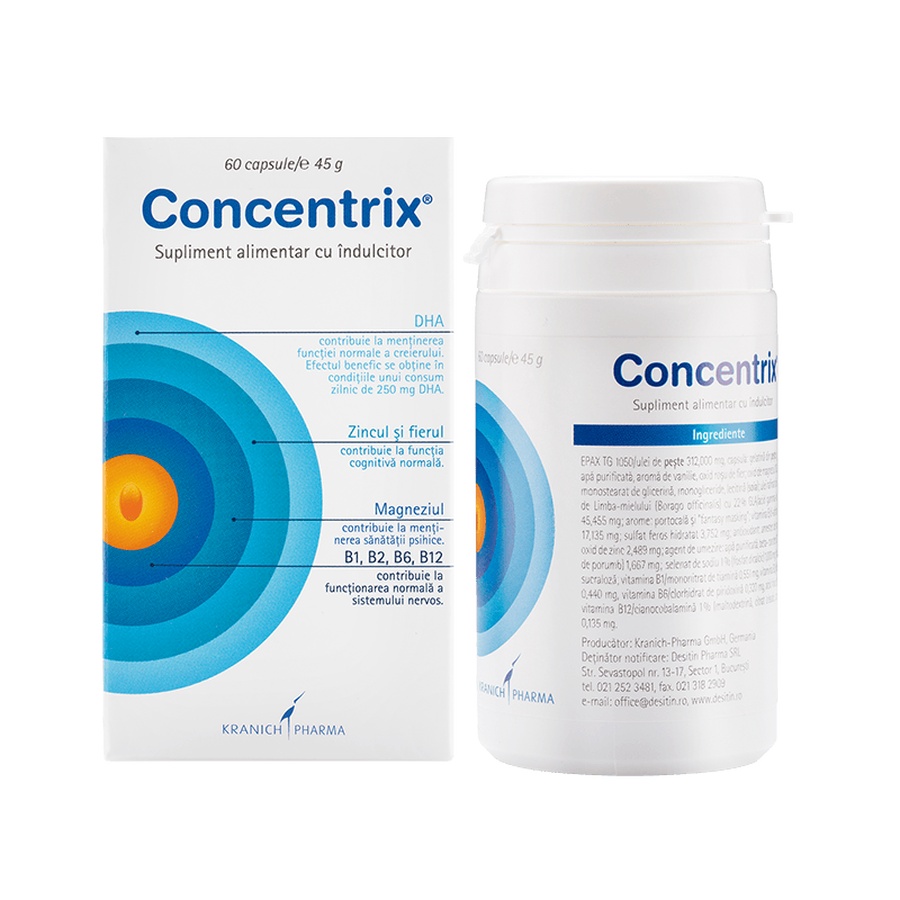 Concentrix, 60 comprimate, Desitin Pharma
