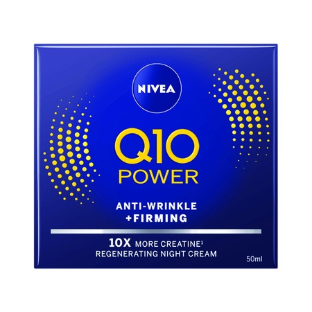 Cremă anti-rid de noapte Q10 Power, 50 ml, Nivea