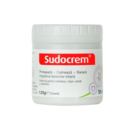 Crema Antiseptica Sudocrem - 125g | Protecție pentru Pielea Bebelușilor