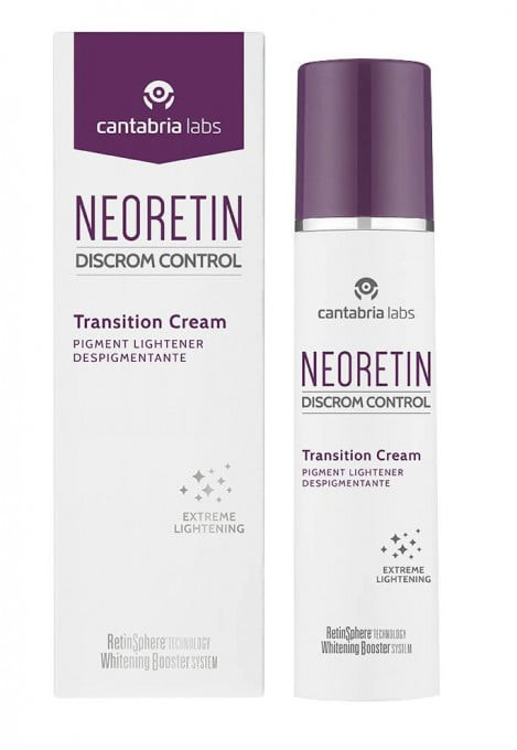 Crema depigmentanta de tranzitie neoretin discrom control 30 ml, cantabria labs