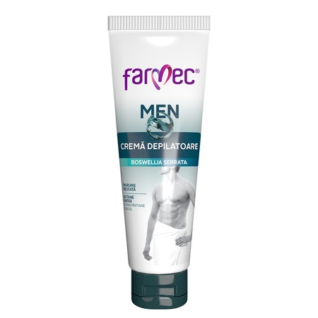 Crema depilatoare pentru barbati, 150 ml, Farmec