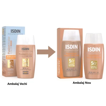 Crema Solară pentru Față SPF 50 - Protectie și Hidratare cu Isdin