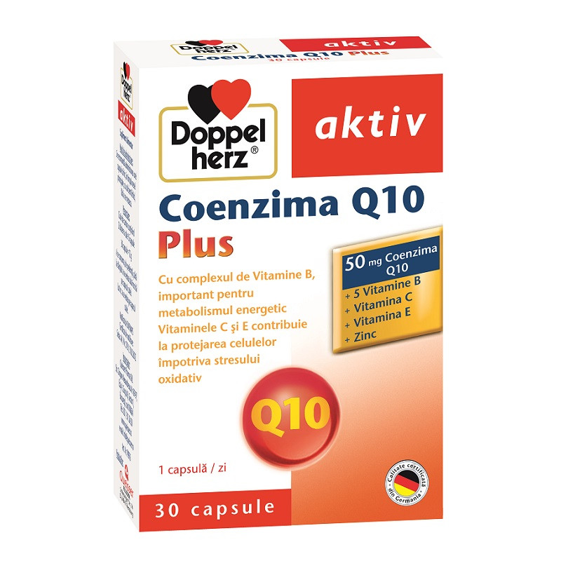 Doppelherz coenzima q10 plus 50mg x30cps