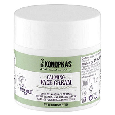 Dr. Konopka's crema de fata calmanta pentru ten normal si gras, 50 ml