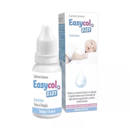 Easycol baby solutie, 15 ml, esvida