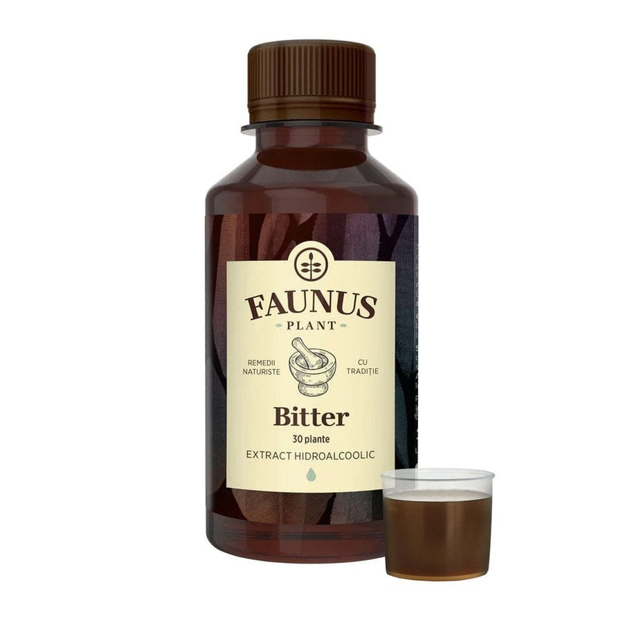 Faunus Bitter 30 de plante, tinctura, 200 ml