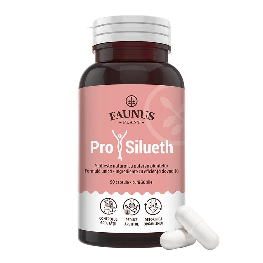 Faunus ProSilueth capsule cu garcinia, coleus, cafea verde si gymnema, 90 capsule