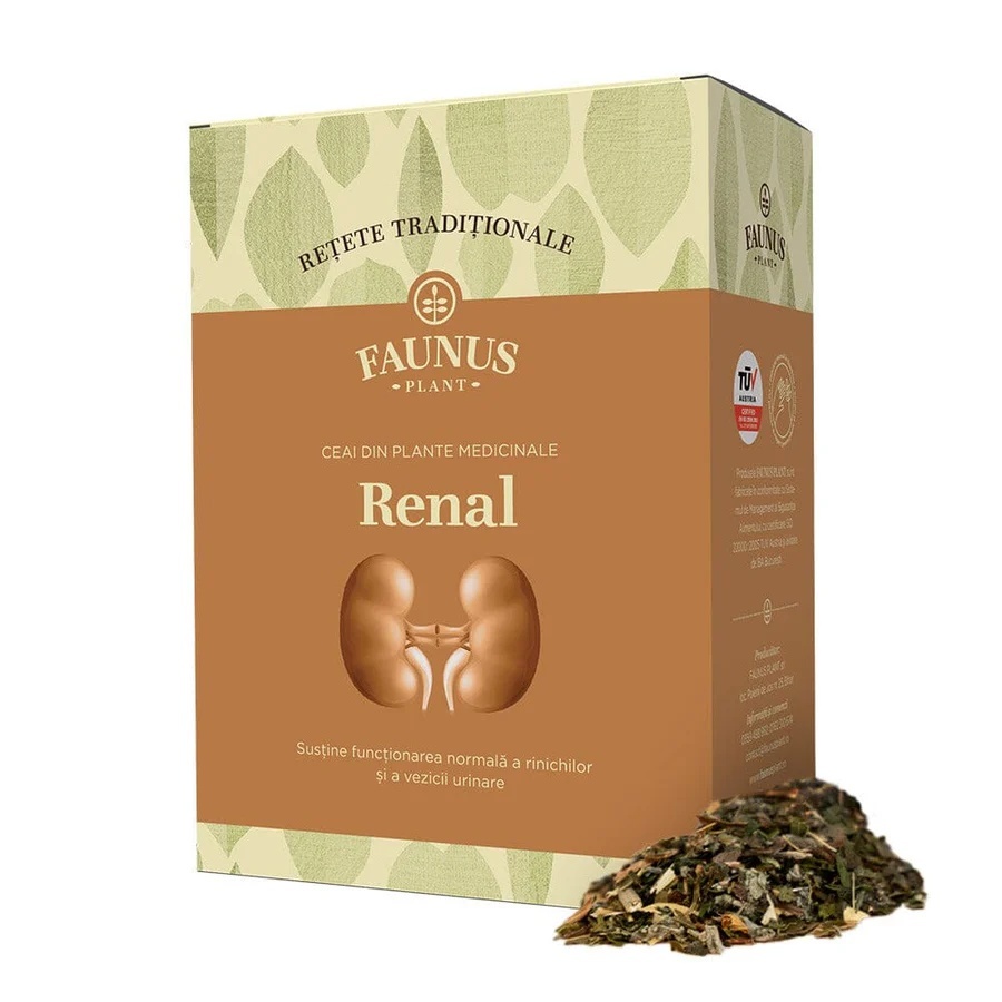 Faunus Retete Traditionale Ceai Renal din 10 plante, 180 g