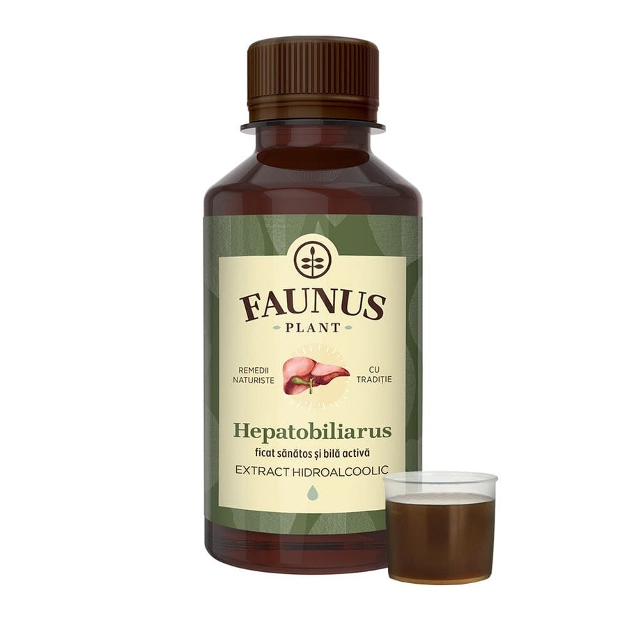 Faunus Tinctura Hepatobiliarus cu anghinare, cicoare si papadie, 200 ml