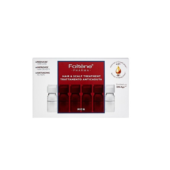 Foltene kit trat+sampon par subtire barbati