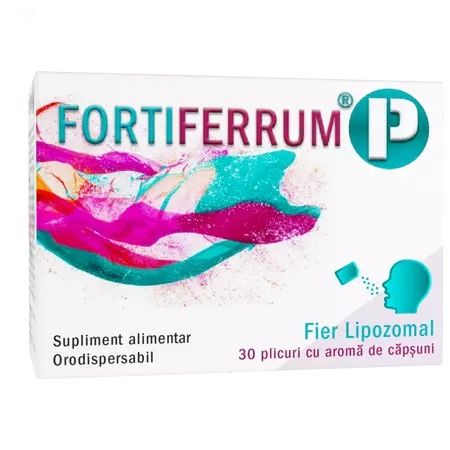Fortiferrum, 30 plicuri, esvida pharma