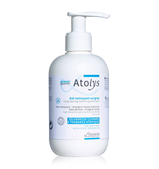 Gel de curatare pentru piele atopica atolys, 500 ml