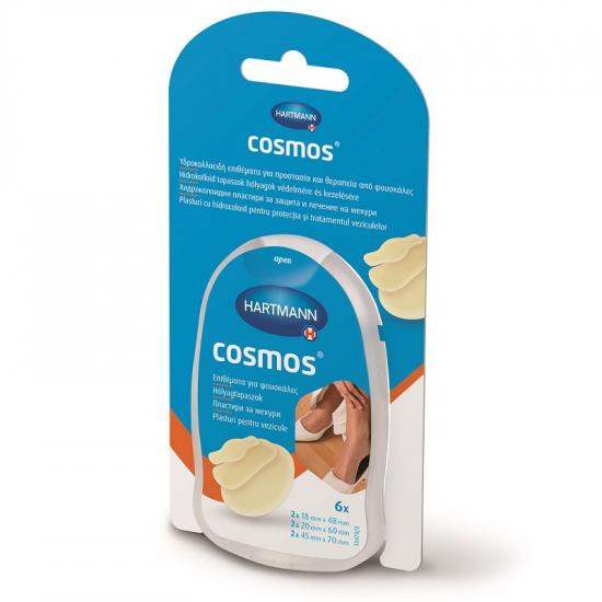 Hartmann cosmos blister mix. plasture cu hidrocol 3dim. x6buc