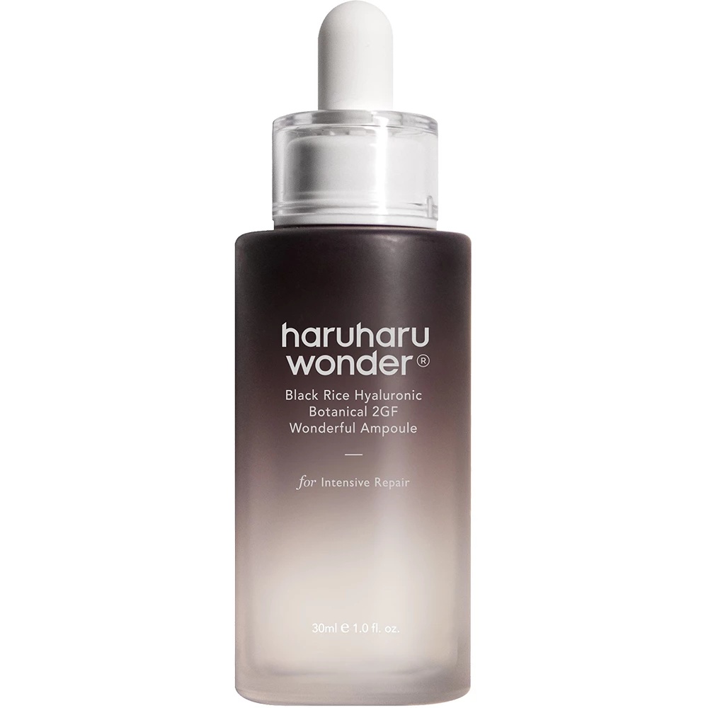 Haruharu Wonder Black Rice Hyaluronic Botanical 2GF Wonderful Ampoule ser anti-age, 30 ml