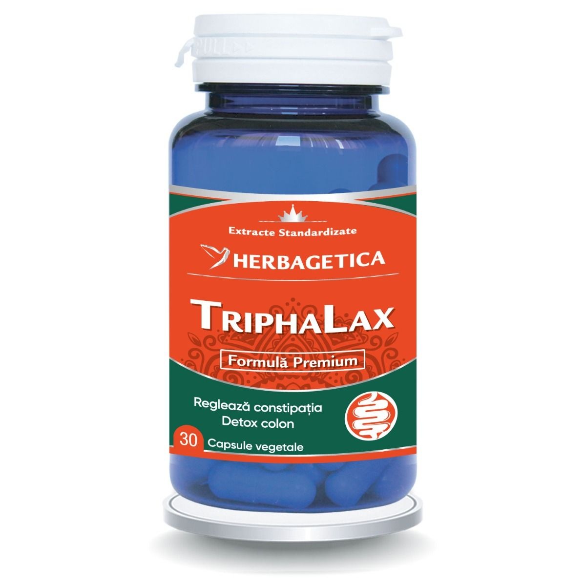 Herbagetica Triphalax, 30 capsule