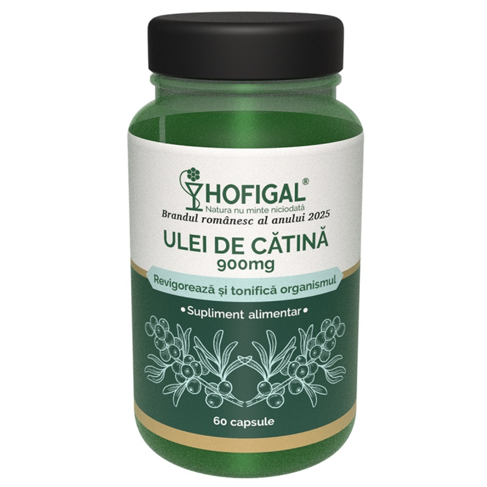 Hofigal Ulei de Cătină 900 mg, 60 capsule moi