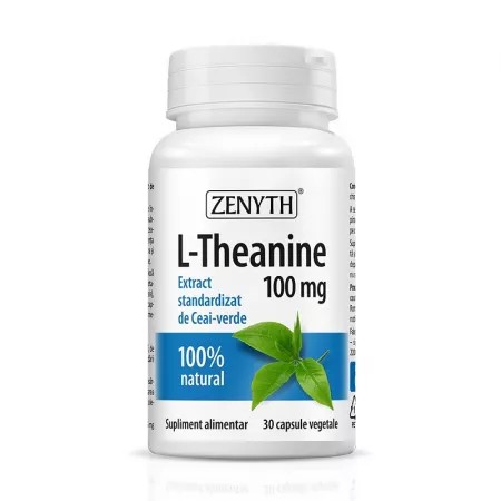 L-theanine 100 mg, 30 capsule, zenyth
