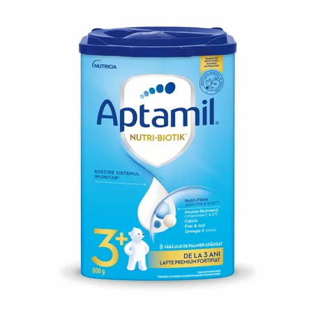 Lapte praf nutri - biotik 3+, peste 3 ani, 800 g, aptamil