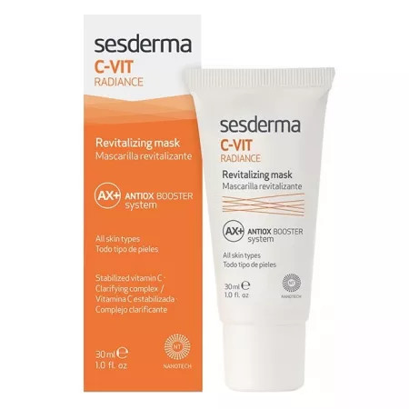Masca faciala c-vit radiance, 30 ml, sesderma
