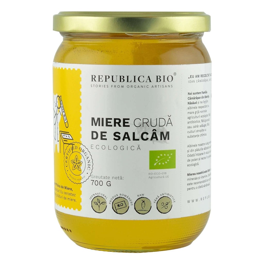 Miere de salcam eco, 700g, republica bio