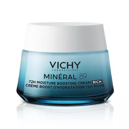 Mineral 89 crema intens hidratanta 72h riche, 50 ml, vichy