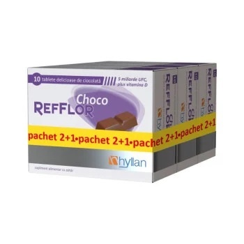 Pachet 2+1 refflor choco, hyllan