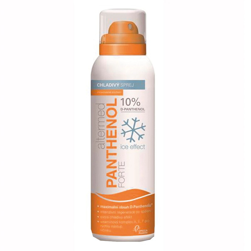 Panthenol spray 10% ice effect