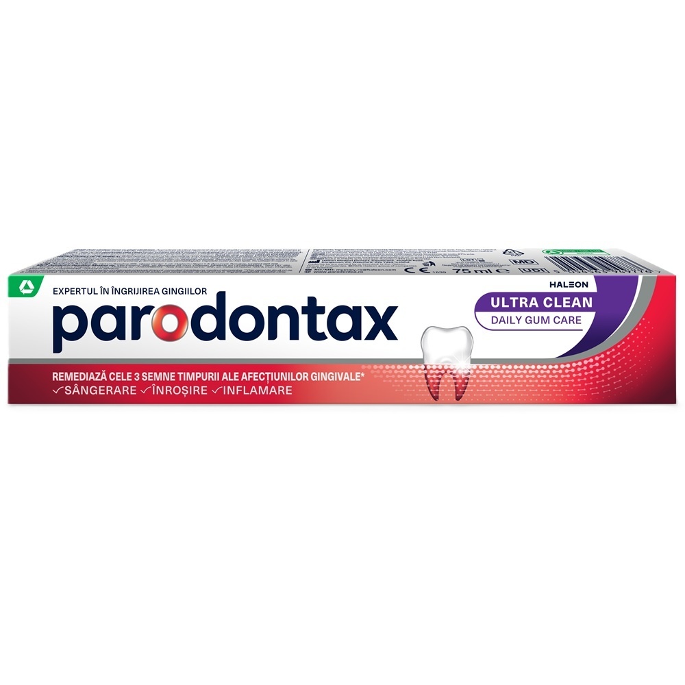 Parodontax Ultra Clean Pastă de Dinți, 75 ml