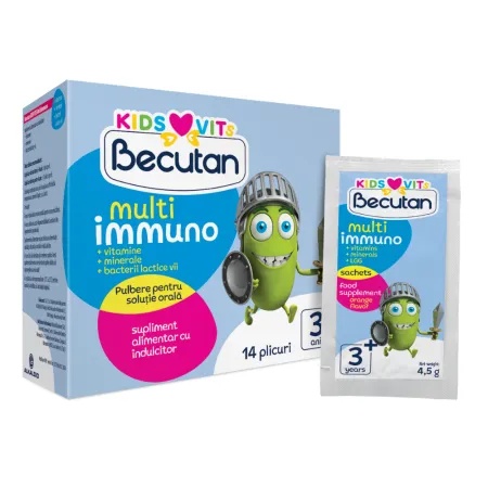 Probiotice Multi Immuno Kids - Suport Imunitate și Digestie pentru Copii