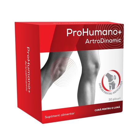 ProHumano+ ArtroDinamic, 30 plicuri, Ergo Pharma