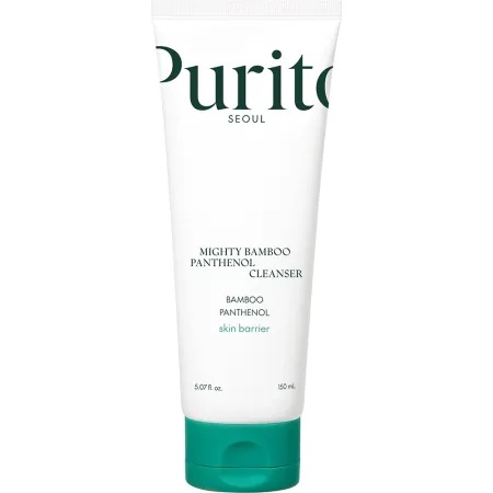 Purito Mighty Bamboo Panthenol gel de curatare delicat, 150 ml