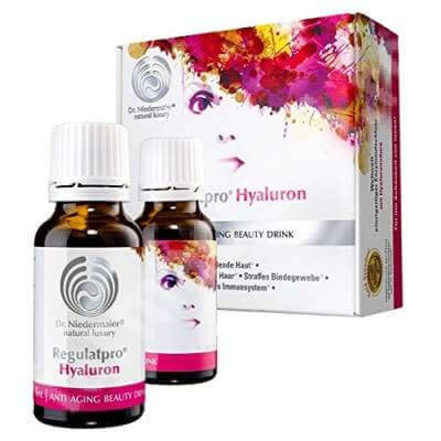Regulatpro hyaluron, 20 flacoane, dr. niedermaier