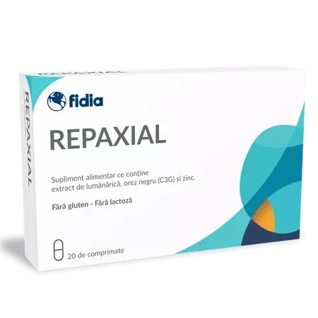 Repaxial, 20 comprimate, fidia farmaceutici