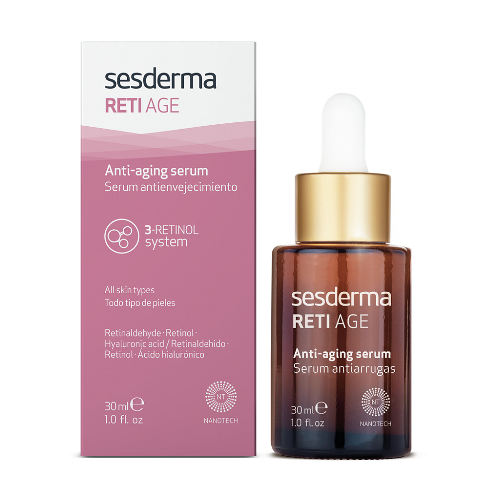 Sesderma Reti Age ser anti-imbatranire cu 3 forme de retinol, 30 ml