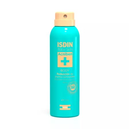 Spray pentru reducerea acneei corporale acniben, 150 ml, isdin