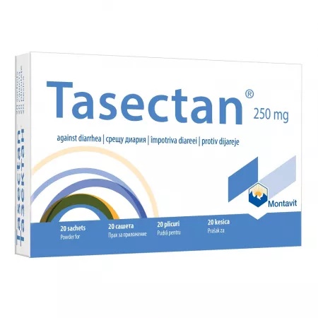 Tasectan 250 mg - Control Diaree Natural cu Montavit
