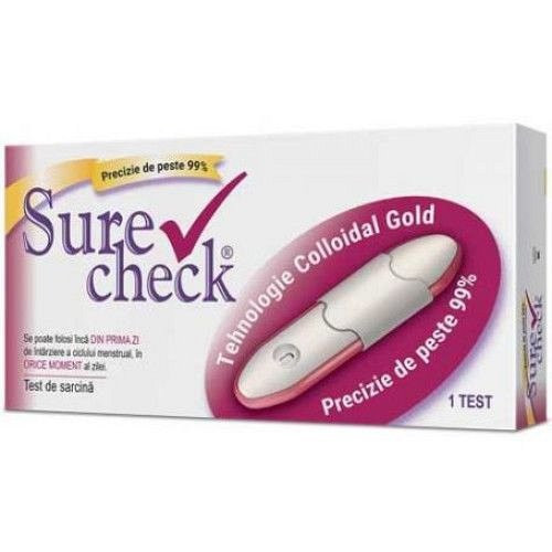 Test sarcina sure check, 1 test